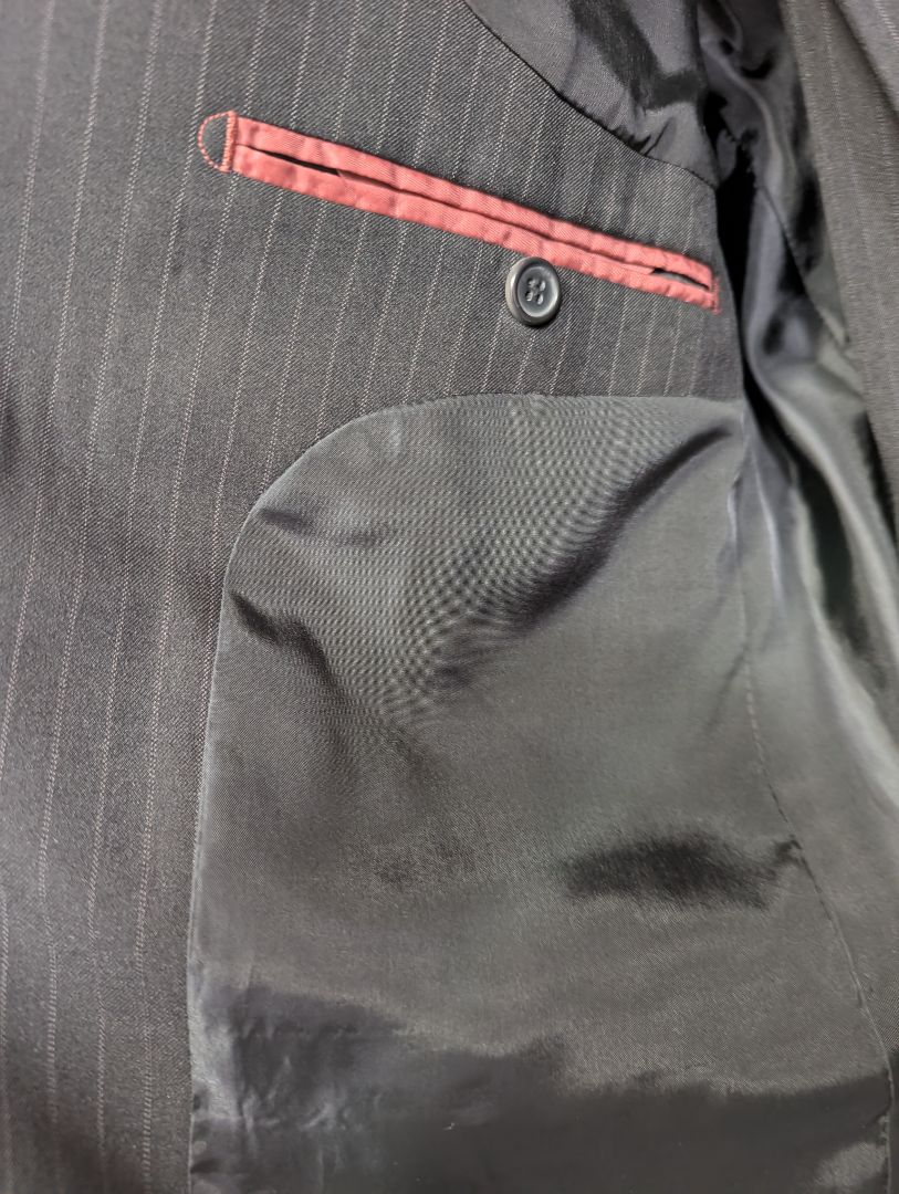 Taylor & Wright Men’s Pinstripe Suit
