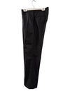 Alfred Sung Men’s Charcoal Pinstripe Wool Suit