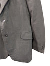 Custom Men’s Charcoal Pinstripe Suit – Size Medium