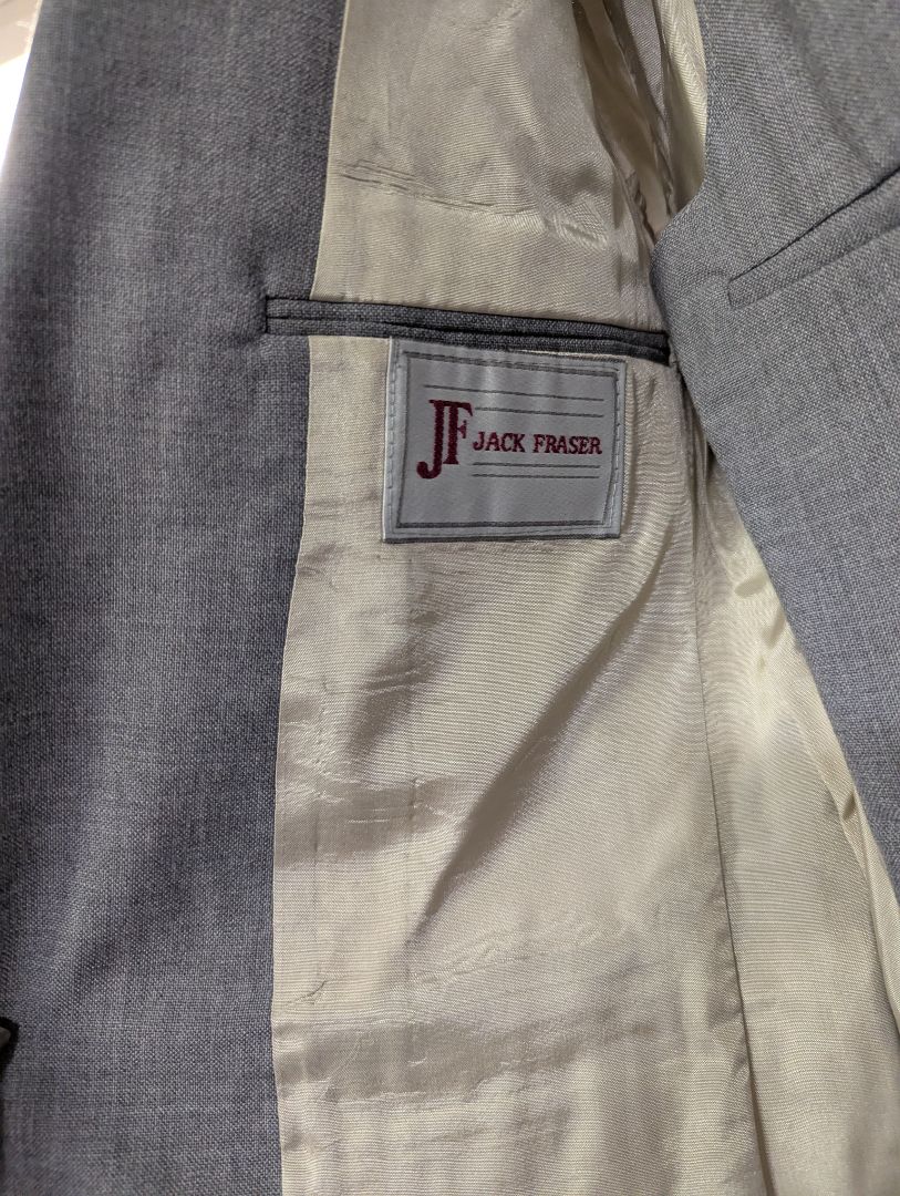 Jack Fraser Men’s Gray 3-Piece Suit