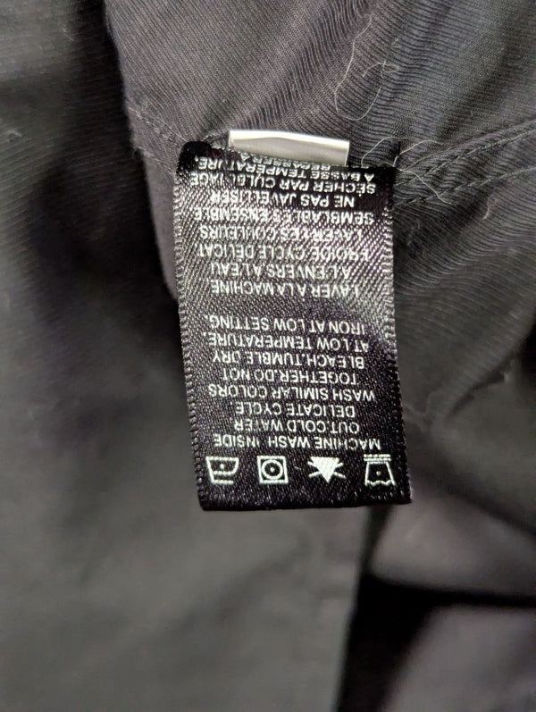 RW&CO. Slim Fit Non-Iron Black Dress Shirt