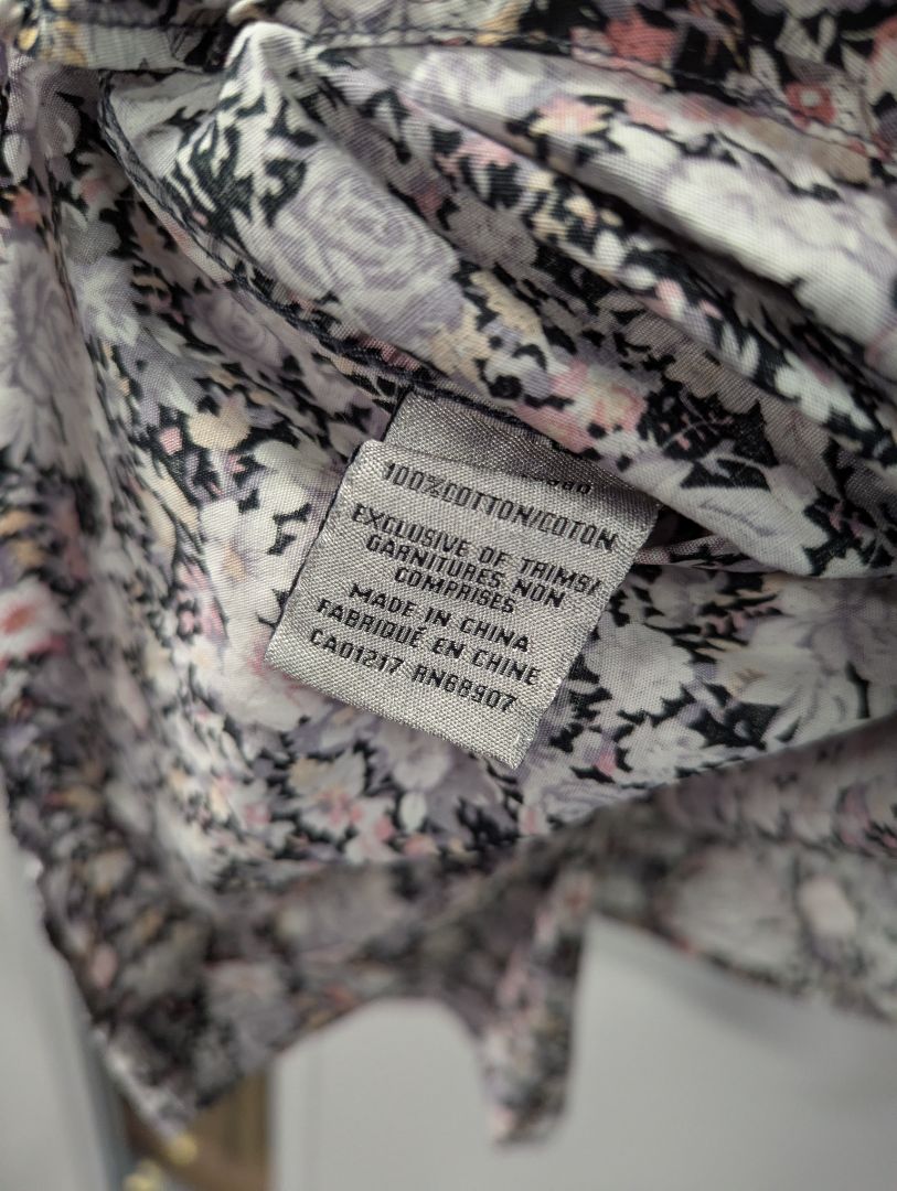 Le Château Slim Fit Floral Dress Shirt
