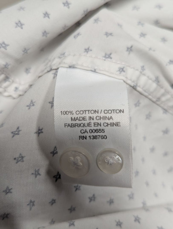 RW&CO. Slim Fit Star Print Dress Shirt
