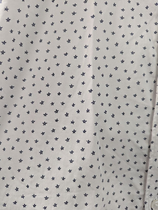 RW&CO. Slim Fit Star Print Dress Shirt