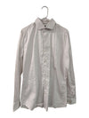 RW&CO. Slim Fit White Micro-Dot Dress Shirt