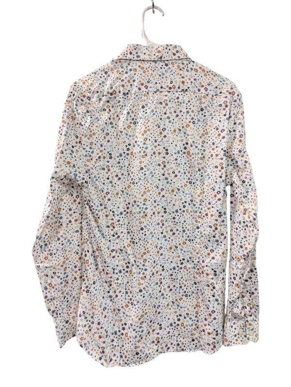 RW&CO. Slim Fit Floral Cotton Dress Shirt