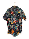 Aeropostale Tropical Floral Short Sleeve Shirt