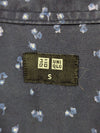 Uniqlo Navy Mini Floral Long Sleeve Shirt – Small