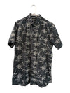 Molokai Surf Co. Black Sea Life Print Short Sleeve Shirt – M