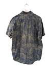 RW&CO. Regular Fit Leaf Print Short Sleeve Shirt – M