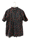 Empyre Roses Black & Red Short Sleeve Shirt – Medium