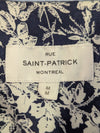 Rue Saint-Patrick Blue Print Shirt – Medium