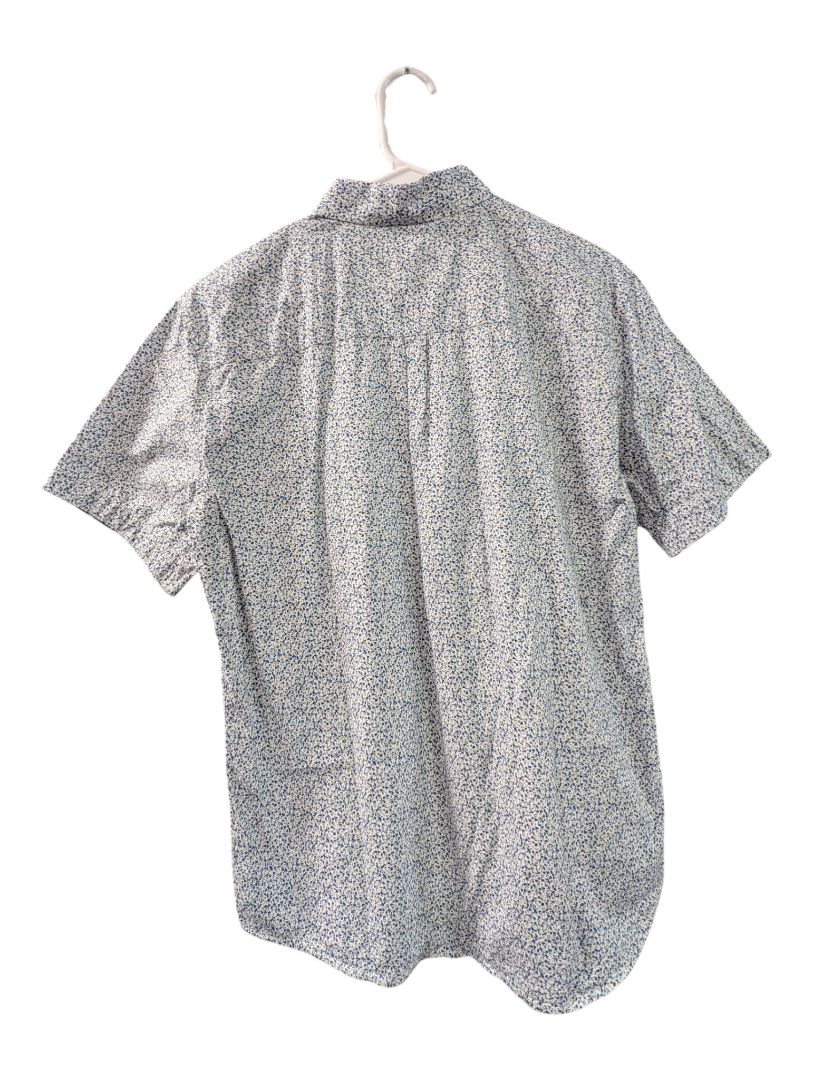 Rue Saint-Patrick Blue Print Shirt – Medium