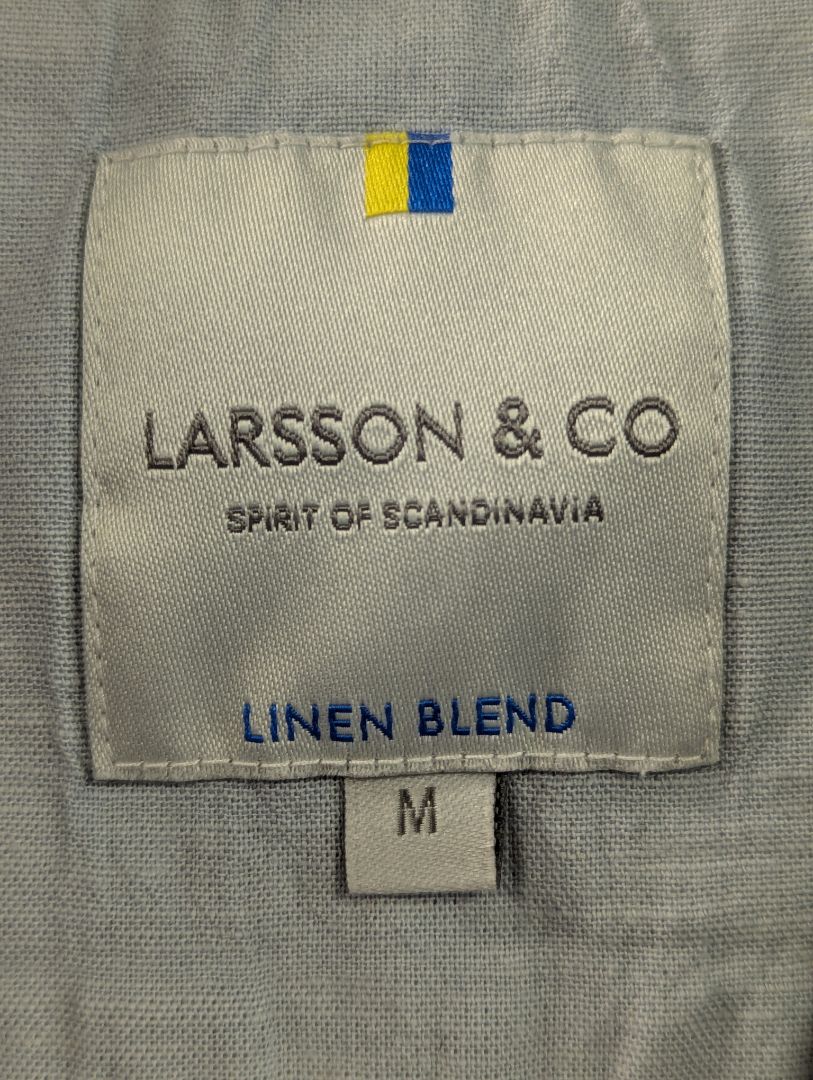 Larsson & Co Linen Blend Shirt – M Clothing