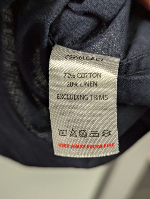 Larsson & Co Linen Blend Shirt – M Clothing