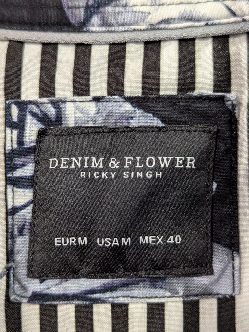 Denim & Flower Ricky Singh Floral Shirt – M