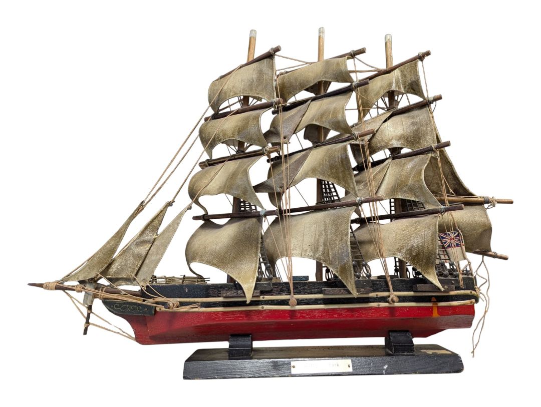 Vintage Cutty Sark 1869 Model Sailing Ship