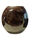Vintage Lacquered Wood Vase