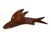 Pair of Barbados Mahogany Flying Fish Wall Décor