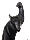 Pair of Hand-Carved Wooden Monkey Figures