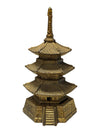 Vintage Japanese Brass Pagoda Incense Burner
