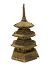 Vintage Japanese Brass Pagoda Incense Burner