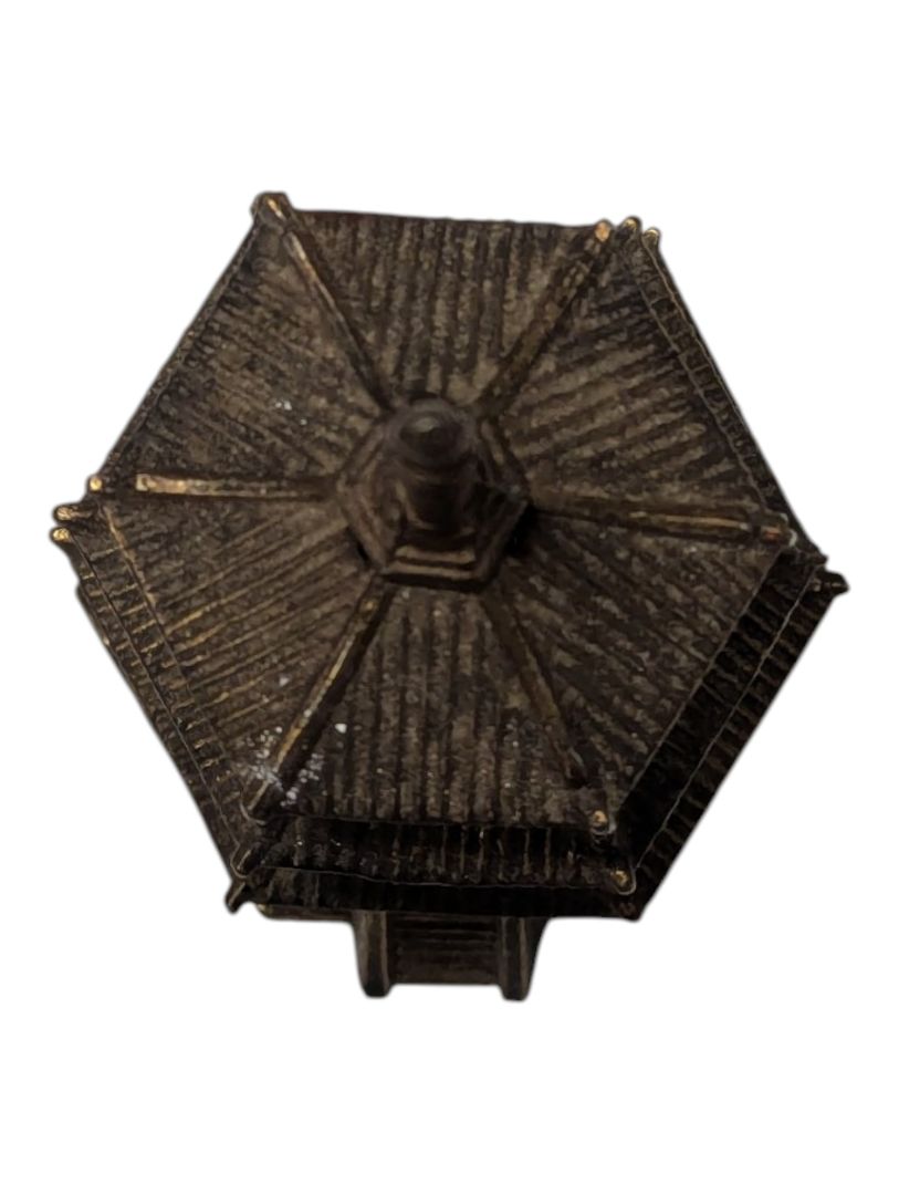 Vintage Japanese Brass Pagoda Incense Burner