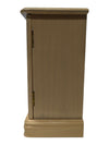 Gunther Mele Wooden Jewelry Armoire with Floral Glass Door