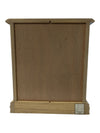 Gunther Mele Wooden Jewelry Armoire with Floral Glass Door