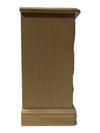 Gunther Mele Wooden Jewelry Armoire with Floral Glass Door
