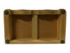 Gunther Mele Wooden Jewelry Armoire with Floral Glass Door