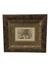 Framed Winter Wolf Scene