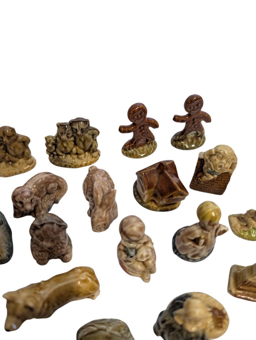 Vintage Wade Whimsies Collection – 54 Ceramic Figurines