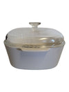 Vintage Pyrex Ware Covered Casserole Dish with Brochure
