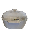 Vintage Pyrex Ware Covered Casserole Dish with Brochure