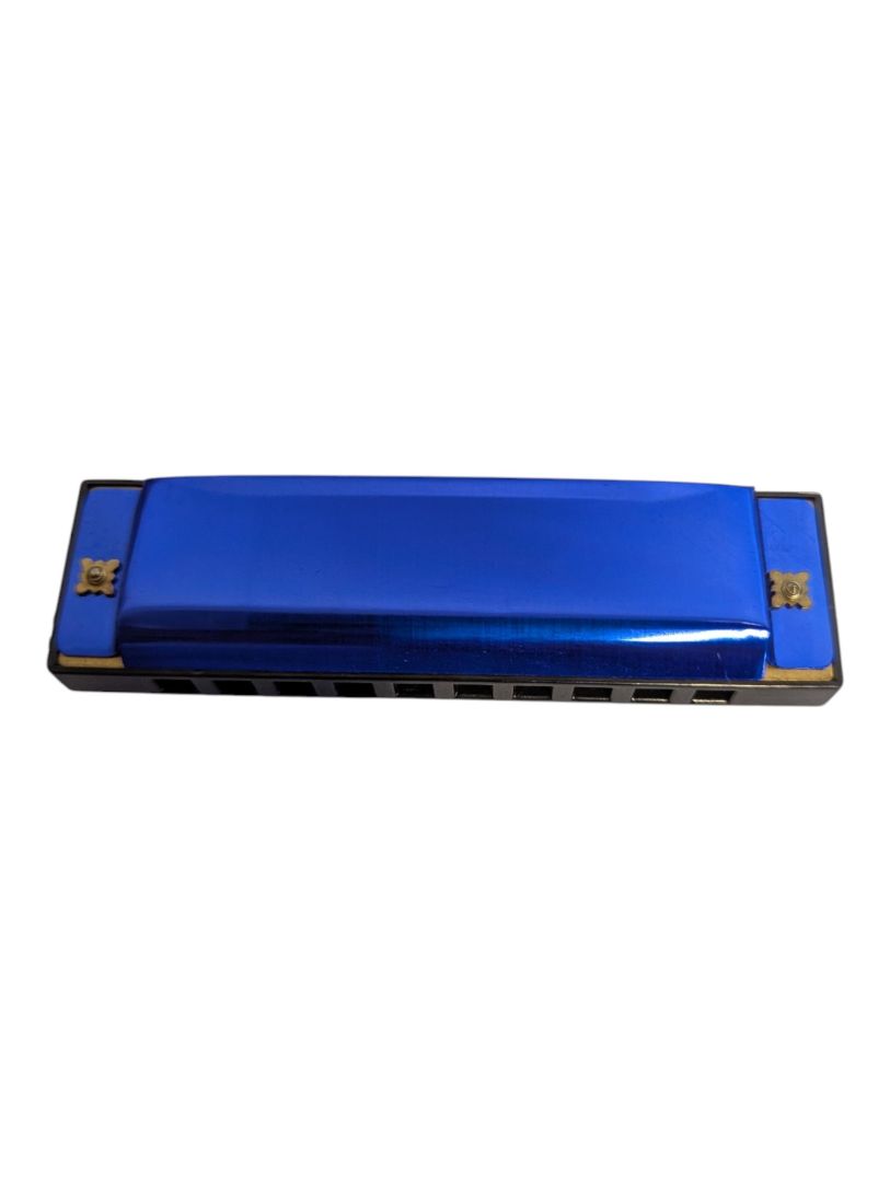 Toysmith 10-Hole Metal Harmonica in Original Box