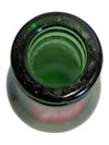 Vintage 7UP Green Glass Bottle with Metal Sprinkler Top