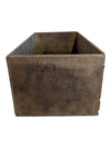 Vintage Reckitt’s Bag Blue Wooden Advertising Crate