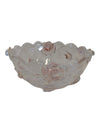 Waltherglas Natascha Satin Rose Glass Basket