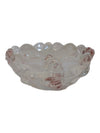 Waltherglas Natascha Satin Rose Glass Basket
