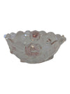 Waltherglas Natascha Satin Rose Glass Basket