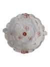Waltherglas Natascha Satin Rose Glass Basket