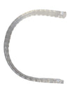 Waltherglas Natascha Satin Rose Glass Basket