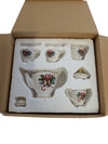 Avon Fine Collectibles Miniature Holiday Tea Set