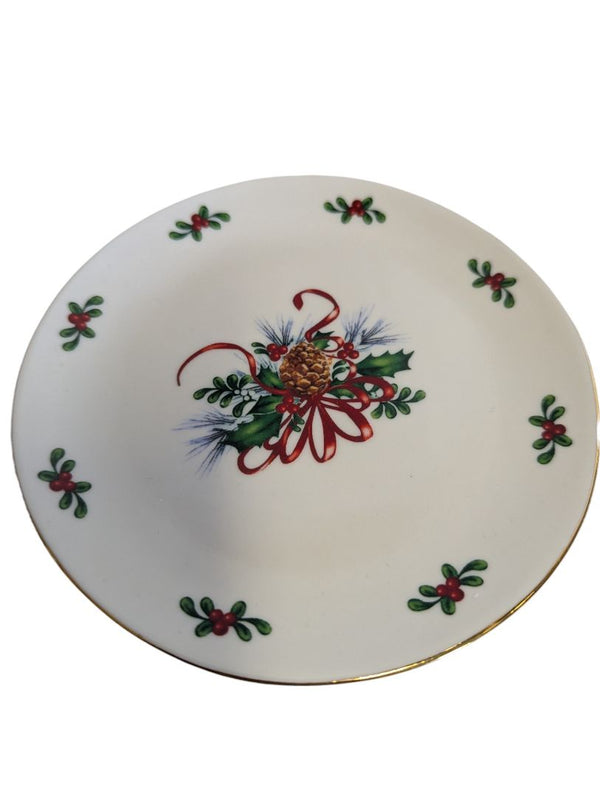 Avon Fine Collectibles Miniature Holiday Tea Set
