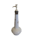 Vintage Jergens Lotion Milk Glass Pump Bottle