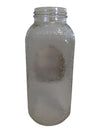 Vintage Daisy Fresh Passion Fruit Drink Glass Bottle