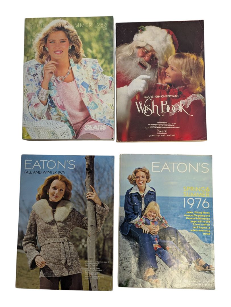 Vintage Sears & Eaton’s Catalog Collection – 1975–1986