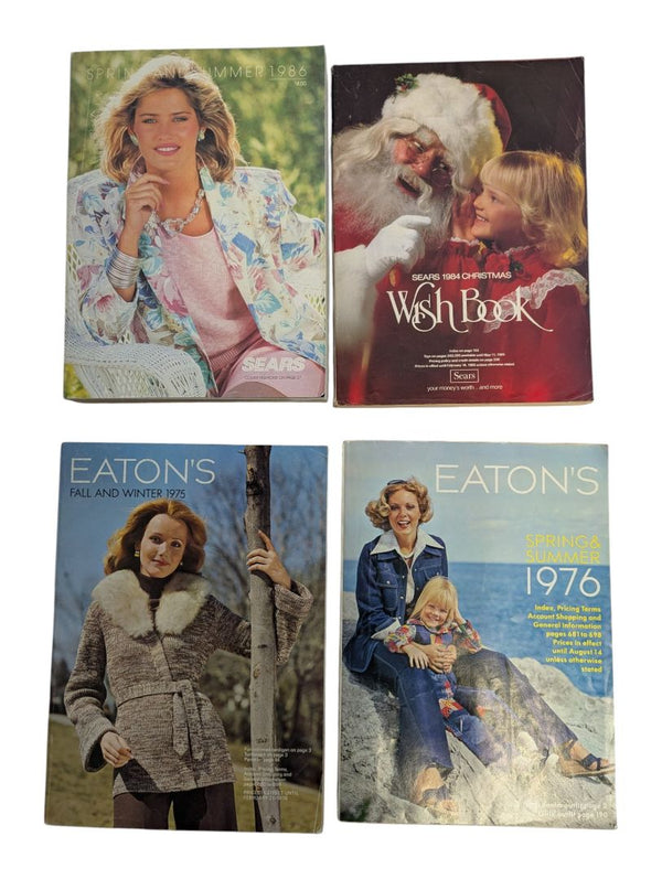 Vintage Sears & Eaton’s Catalog Collection – 1975–1986