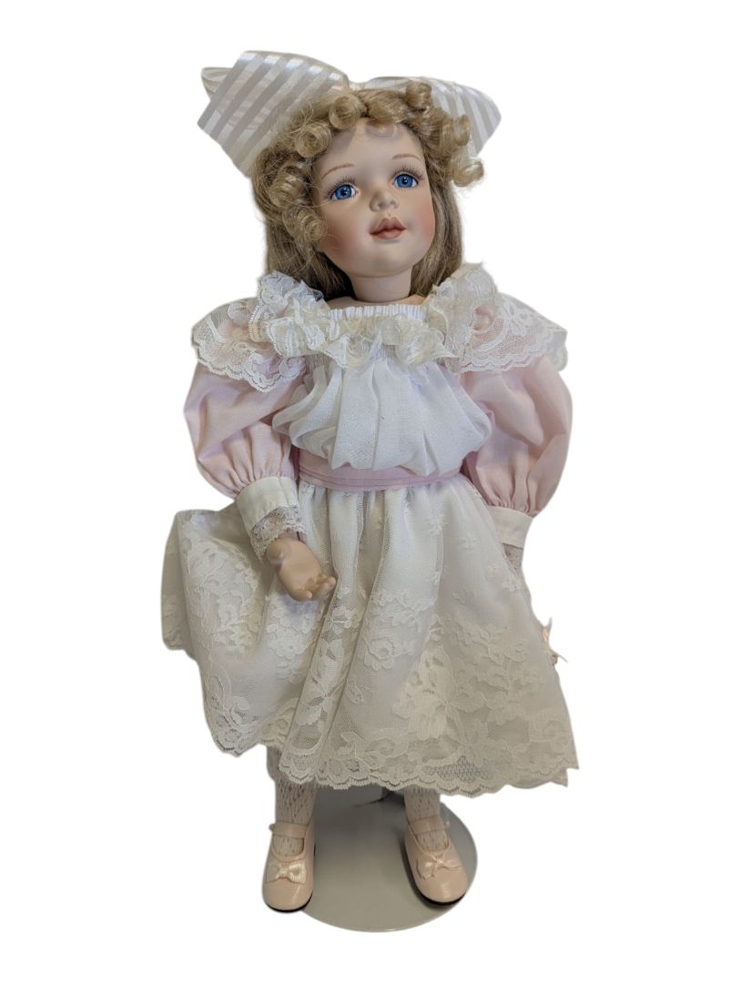 Ashton-Drake Galleries “Celeste” Porcelain-style Doll by Sandy Freeman
